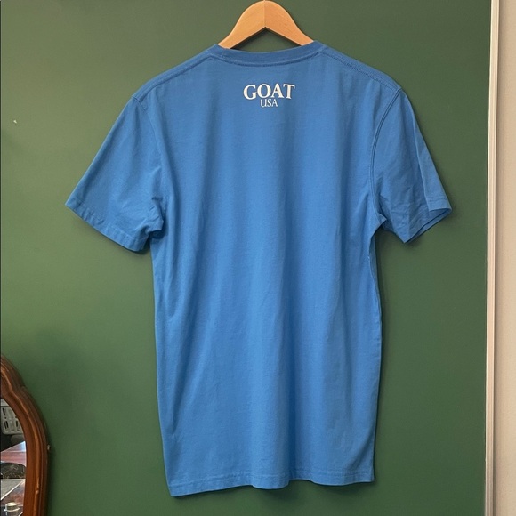 GOAT USA Mens L Blue Short Sleeve Men's Tee - Picture 5 of 5
